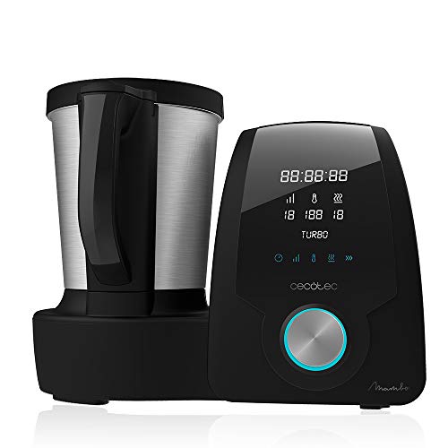 Cecotec Robot da cucina multifunzione Mambo 6090. 1700 W, 23 funzioni, caraffa con capacità 3,3 l, 3 piatti alla volta, 10 velocità, timer : Amazon.it: Casa e cucina