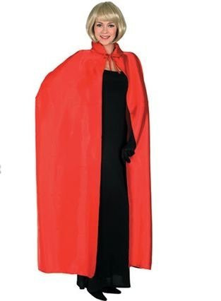 Red Long Cape Adult  56