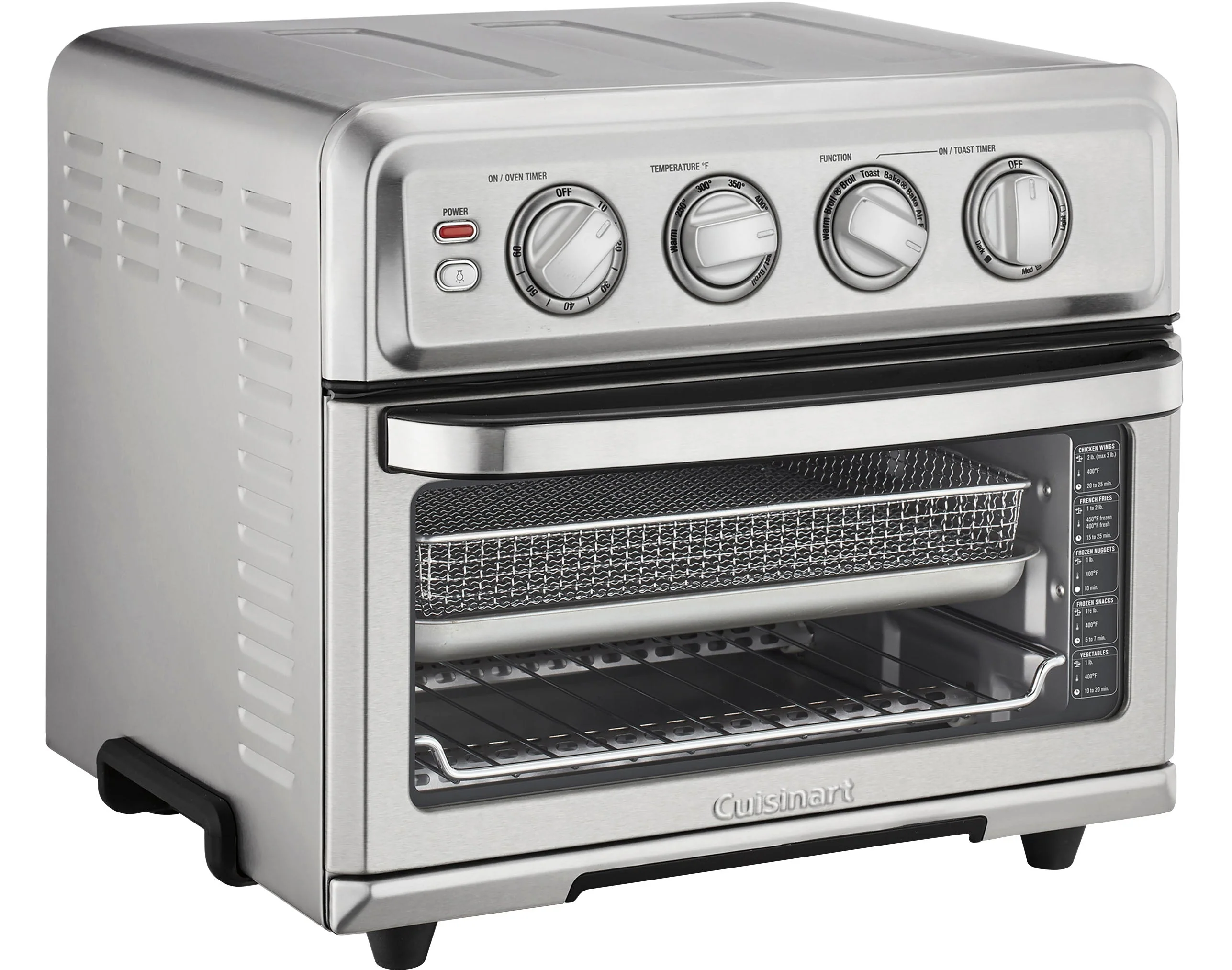 Cuisinart – Air Fryer Toaster Oven with Grill – Stainless Steel