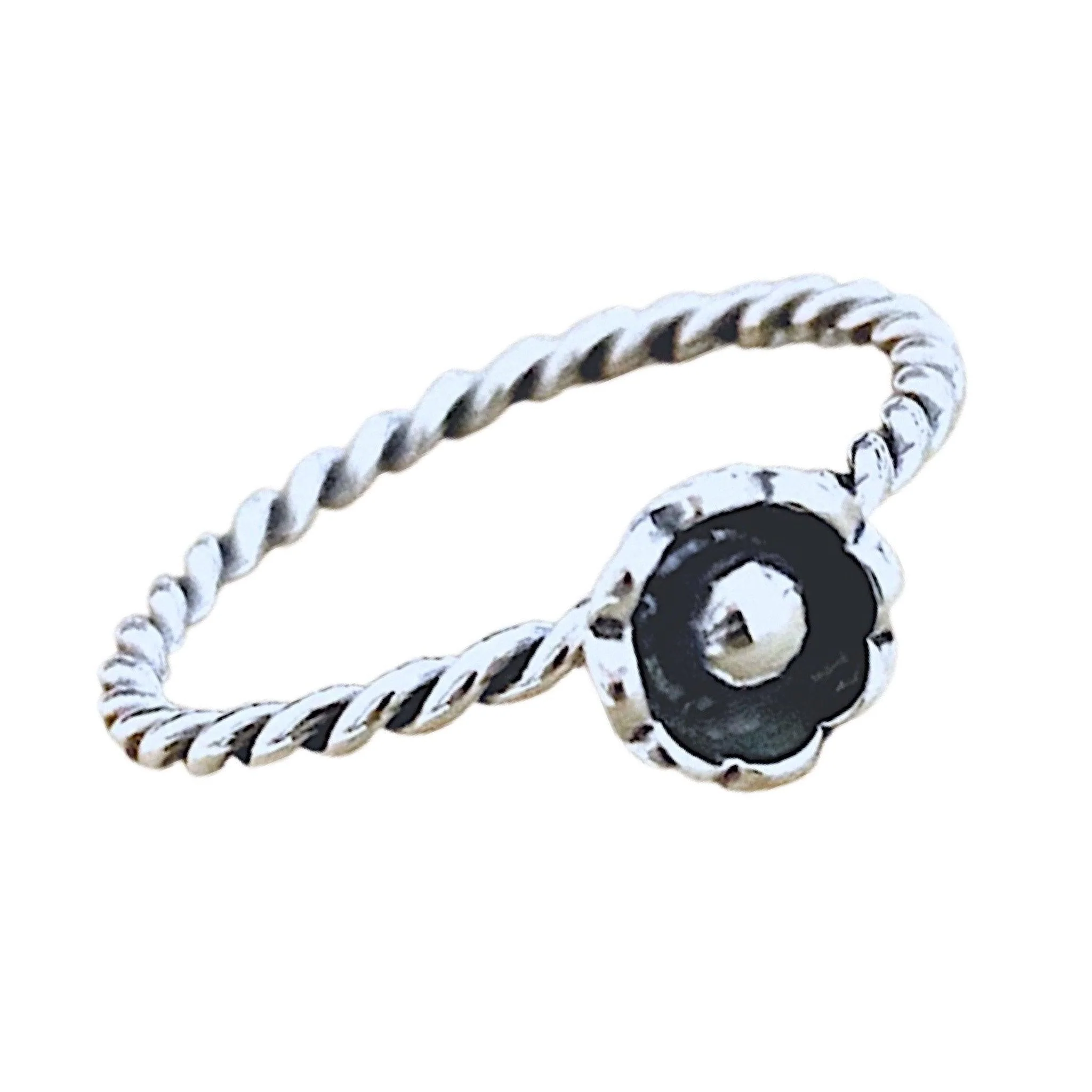 Laihas Boho Mini Bud Sterling Silver Ring