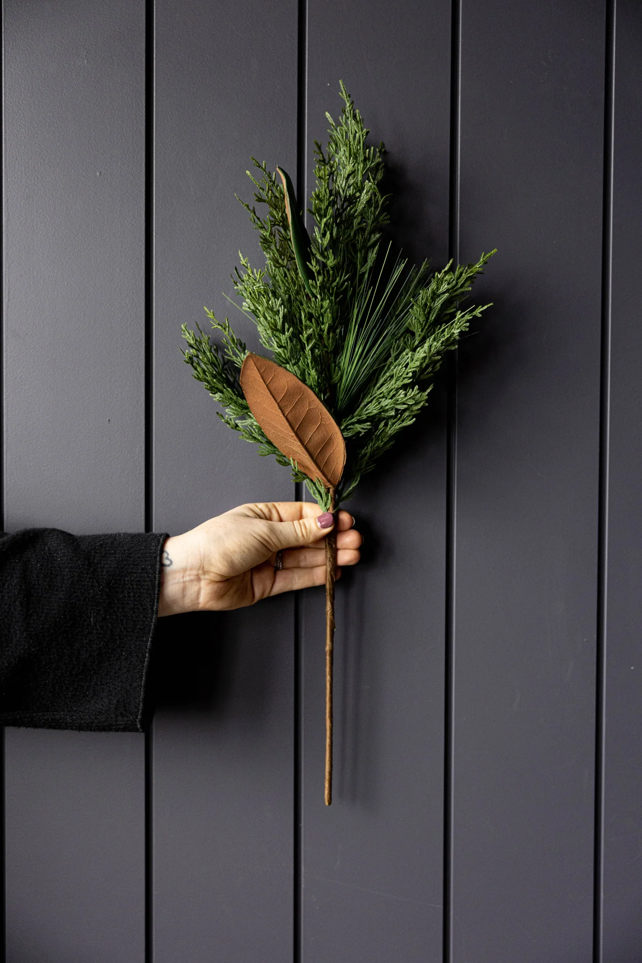 Magnolia Norfolk Cypress Mixed Real Touch Stems