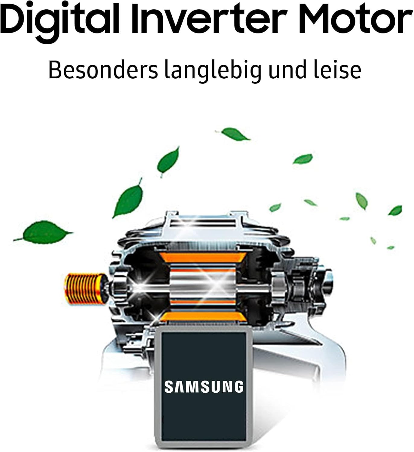Samsung Kühl-Gefrier-Kombination, Kühlschrank mit Gefrierfach, 203 cm, 390 l Gesamtvolumen, 114 l Gefrierteil, AI Energy Mode, Flaschenregal, Premium Black Steel, RL38C602CB1/EG