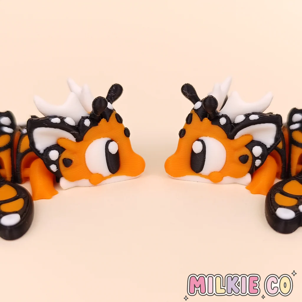 Butterfly Dragon Keychain