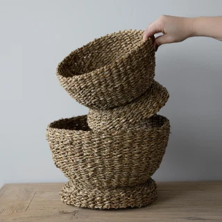 Woven Seagrass Bowl