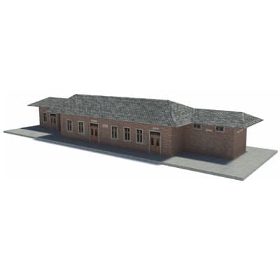 Railway Station (large red brick)