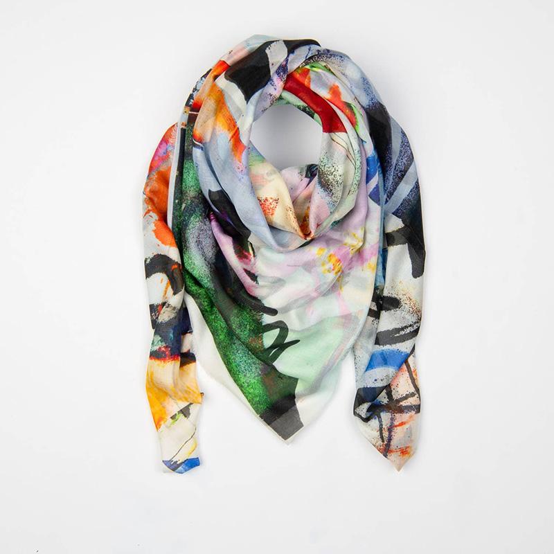 La Vie en Rose Scarf with Mask