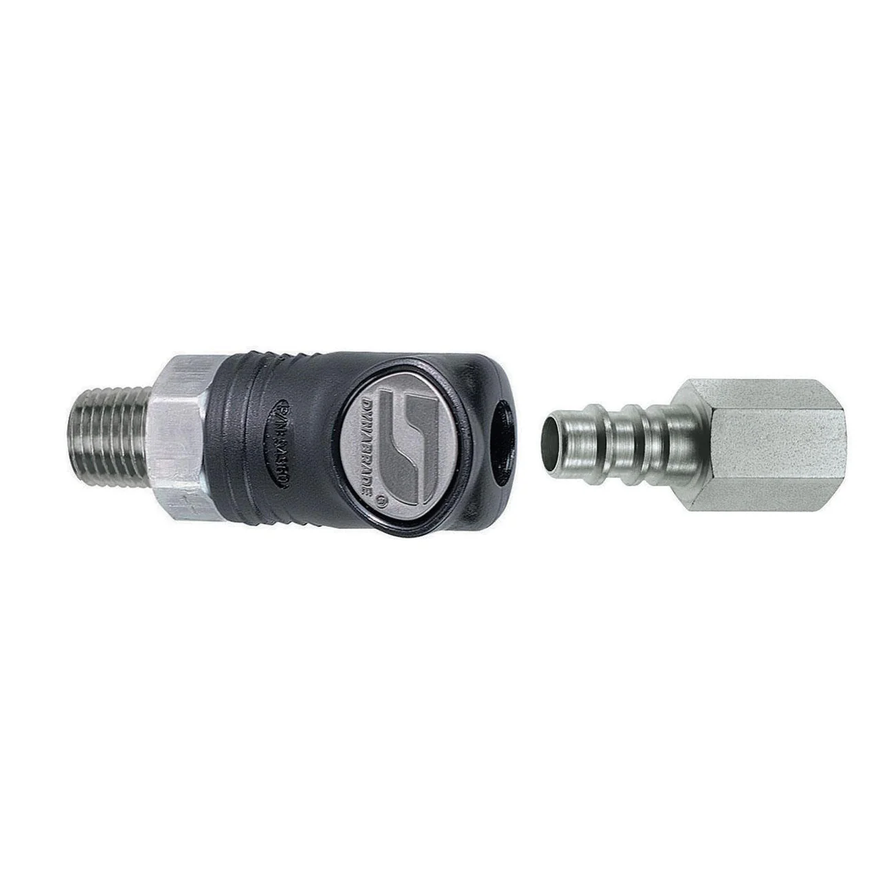 Dynabrade 94993  ~  1/4 Inch Male Composite-Style Coupler With 1/4 Inch Female Plug Assembly