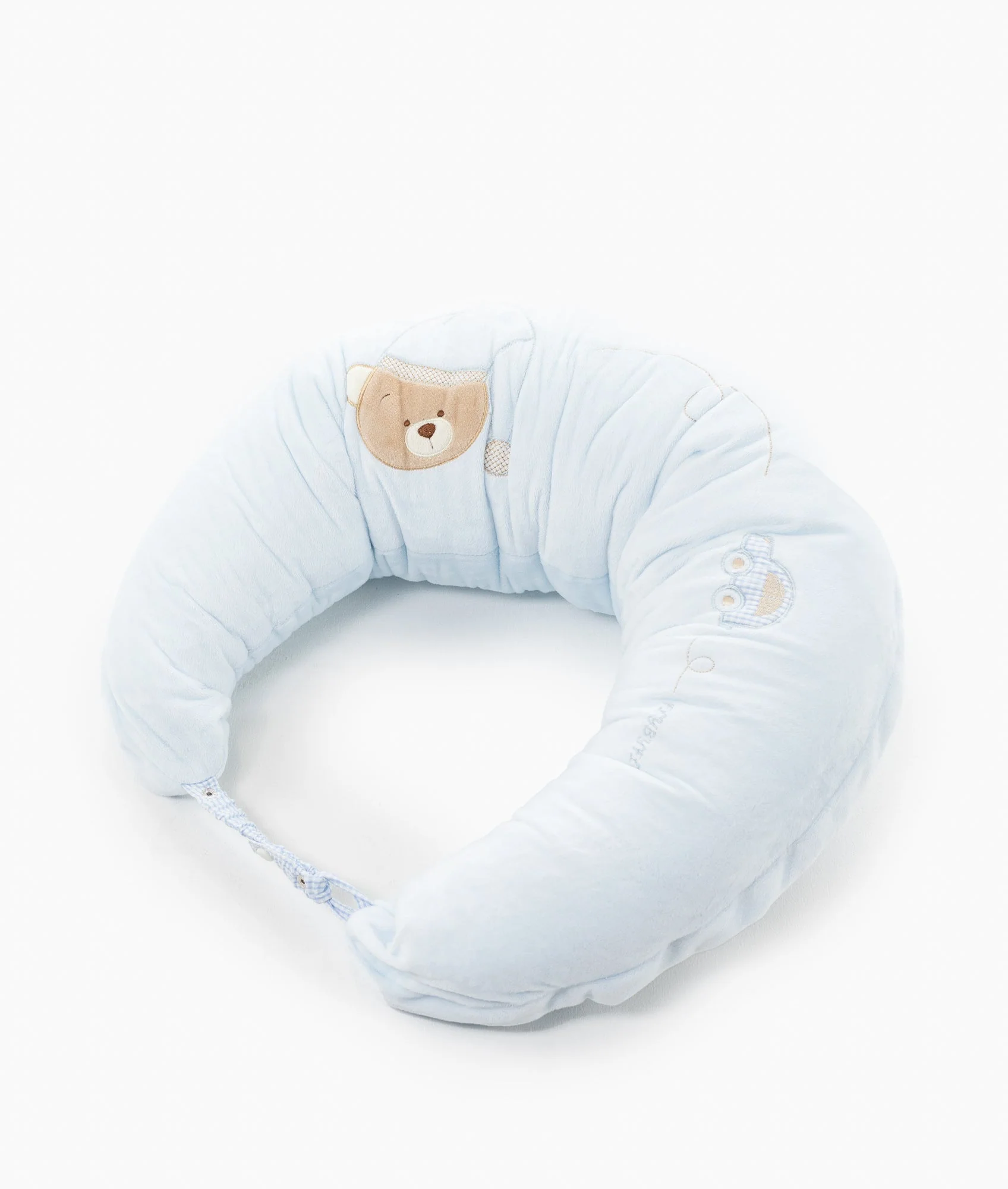 5 in 1 Nursing & Lounge Pillow | Blue