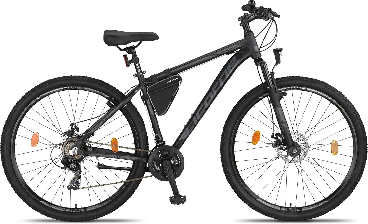 Licorne Bike Effect Premium Mountainbike Aluminium Discbremse Jungen Mädchen 21 Gang