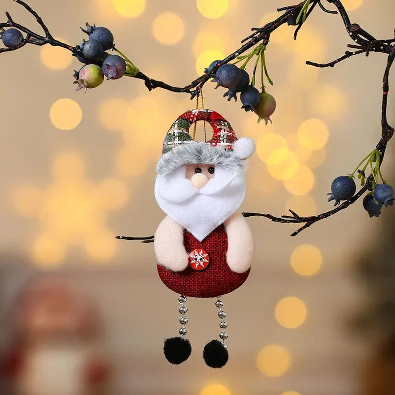 HOLLYCRAFTED – Premium Stoffen Ornamenten voor een Vrolijke Kerstdecoratie
