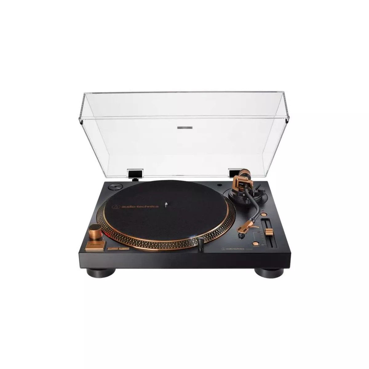 Audio Technica AT-LP120XUSB-BZ Direct Drive USB Turntable, Bronze 3-Speed Vinyl Player with Built-in Preamp and Digital Conversion