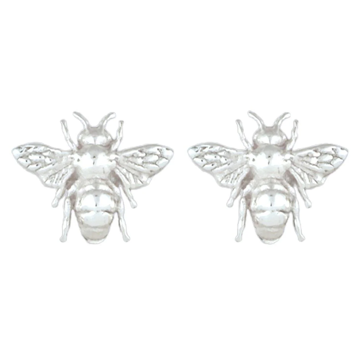 Laihas Prestige Sterling Silver Bee Studs