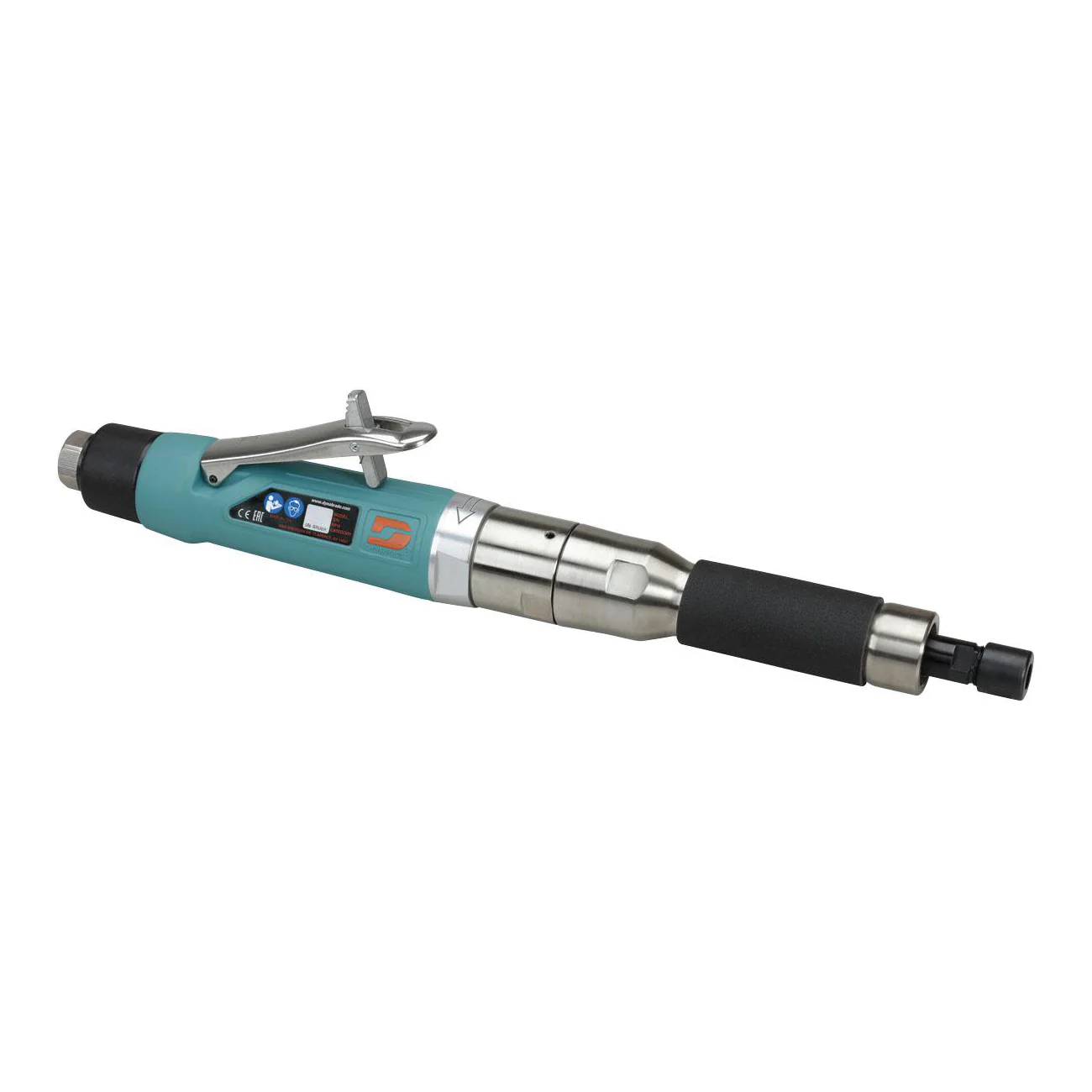 Dynabrade 52673  ~  1 Hp Straight-Line 6 Extension Die Grinder 4500 Rpm Planetary-Geared Rear Exhaust 1/4 Inch Collet