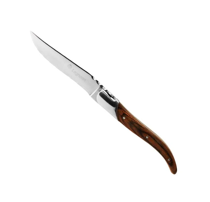 Fassona Steak Knife Set in Dark Wood