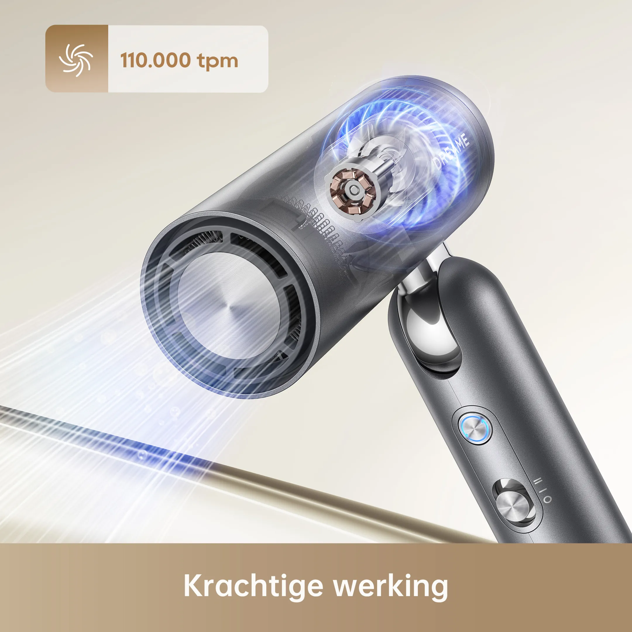 Dreame Haardroger Hair Pocket Neo Grey - 2026 New version