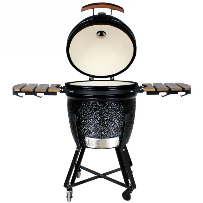 Kobe Kamado Holzkohlegrill Professional XL Black Edition, 23,5 , 113x81x113 cm