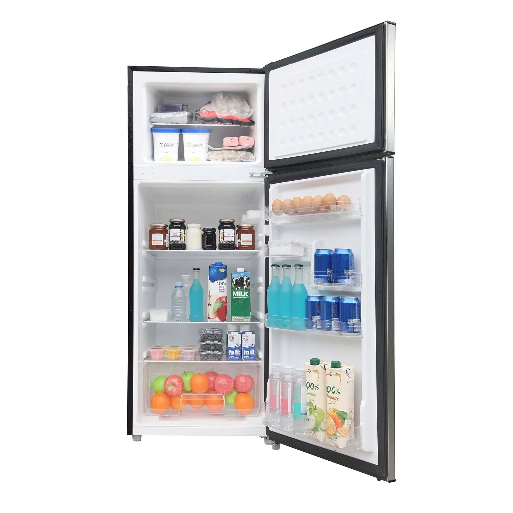 Frigidaire 7,5 köblábos hűtőszekrény, platina sorozat, rozsdamentes acél megjelenés (EFR780-6COM)