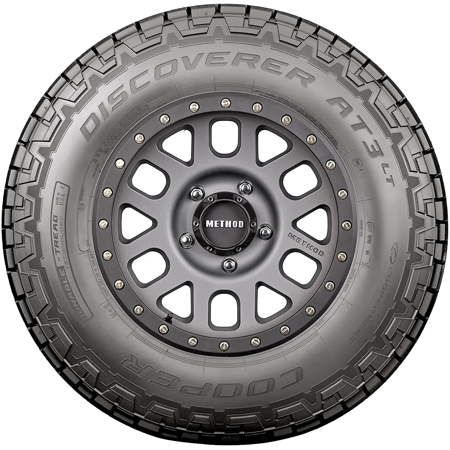 Pair of 2 (TWO) Cooper Discoverer AT3 LT LT 235/80R17 Load E 10 Ply AT A/T All Terrain Tires