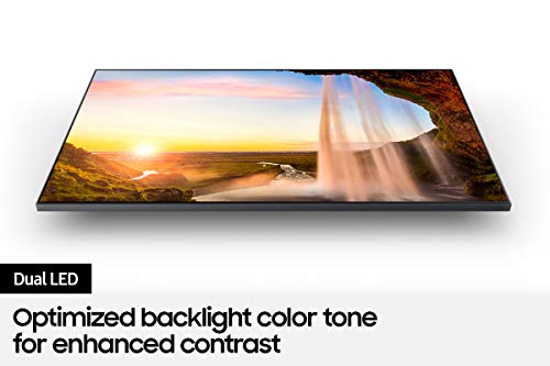 SAMSUNG 32-inch klasse QLED Q60A-serie - 4K UHD Dual LED Quantum HDR Smart TV met Alexa ingebouwd (QN32Q60AAFXZA, model 2021)