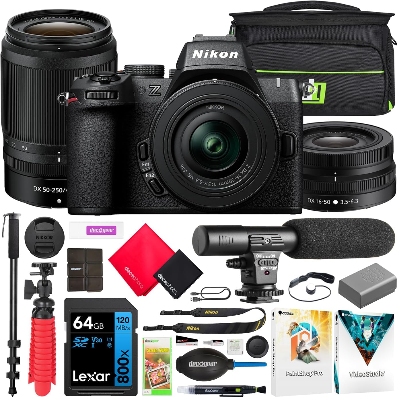 Nikon Z50 II APS-C Mirrorless Camera 4K DX