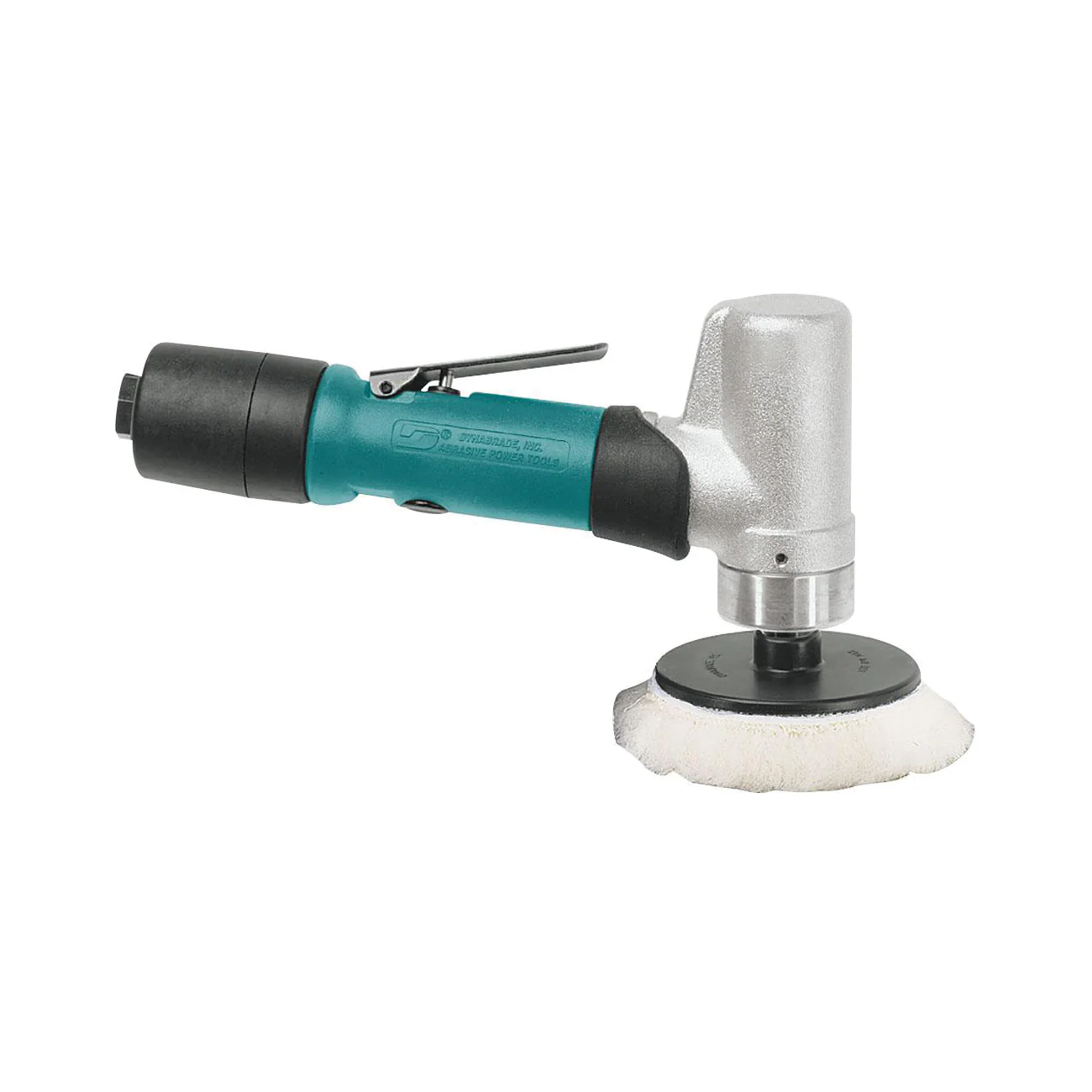 Dynabrade 51402  ~  3 Inch Diameter 7 Degree Offset Rotary Buffer .4 Hp 3600 Rpm Rear Exhaust 3/8-24 Spindle Thread