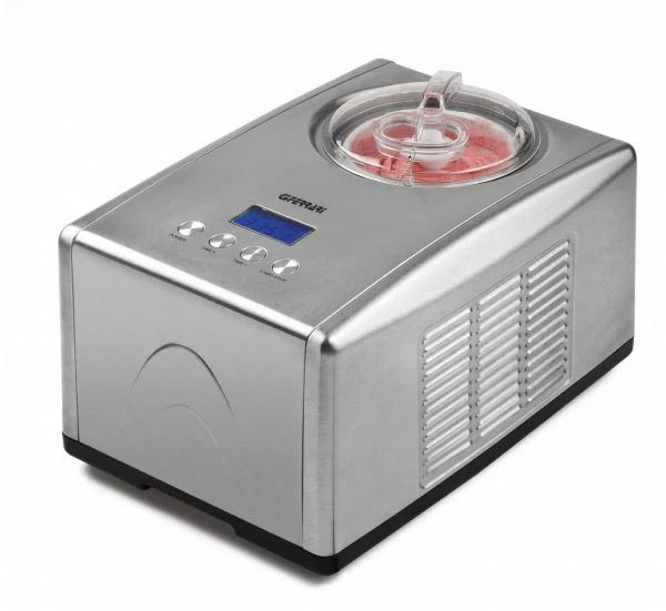 G3 Ferrari G20035 Cremosa Gelatiera – 150 W, Capacità 1,5 Litri, Corpo in Acciaio Inox