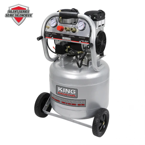 King Canada KC-10020SQ  ~  Air Compressor Ultra quiet Oil-Free 3HP (peak)