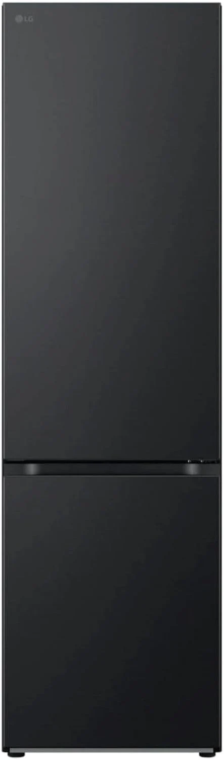 LG GBV22NCCEP Kühl-/Gefrierkombination – Smart Inverter Compressor, Total No Frost, Modern Flat Door Design, Matt Schwarz Metallic, Energieeffizienz A