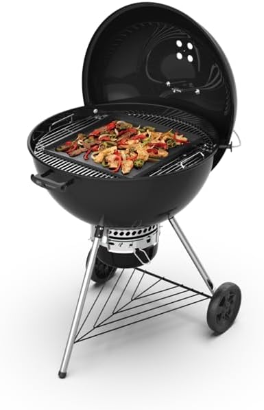 Weber Master-Touch Holzkohlegrill, 66 cm, Schwarz