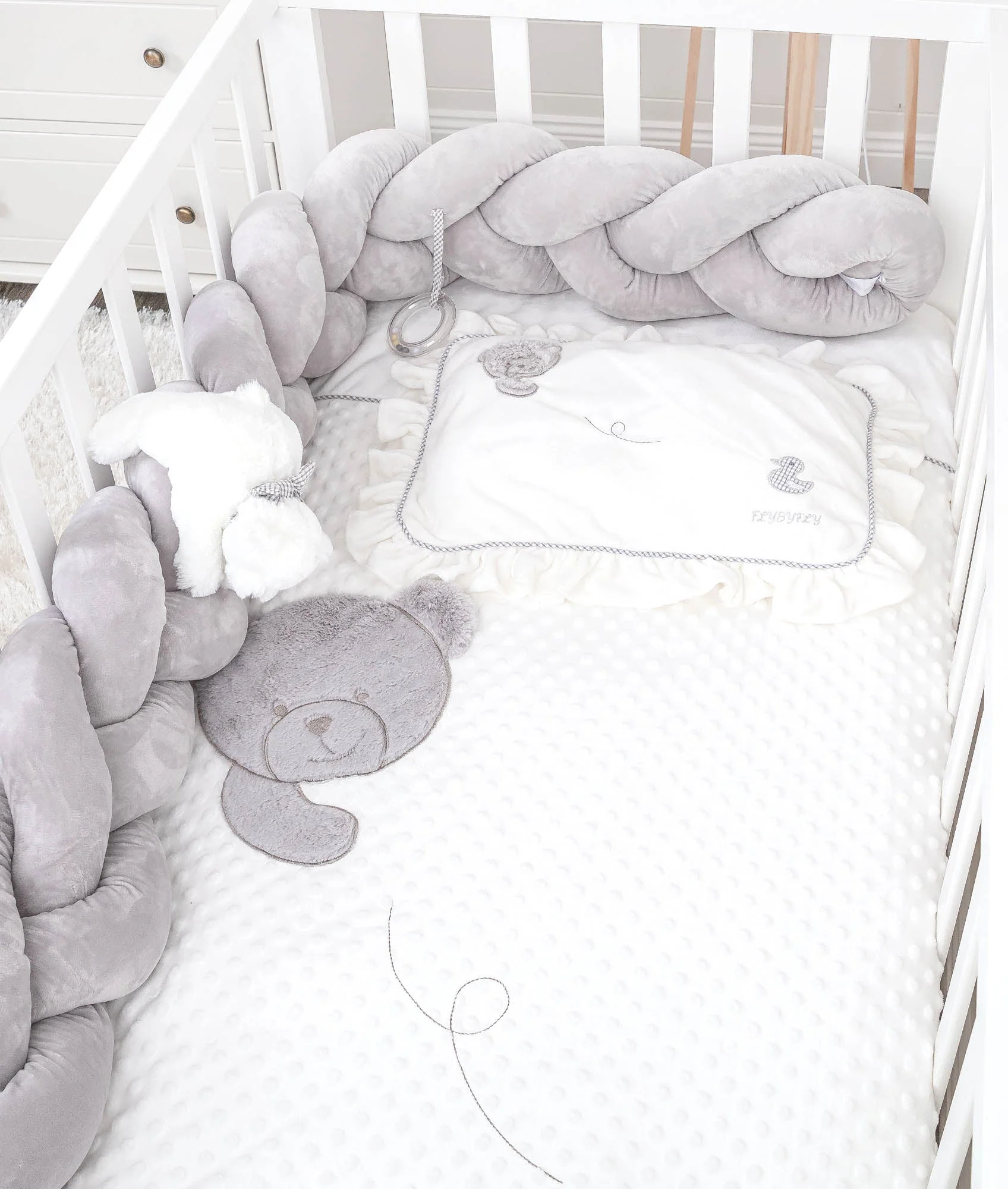 Bedding Set | White & Grey