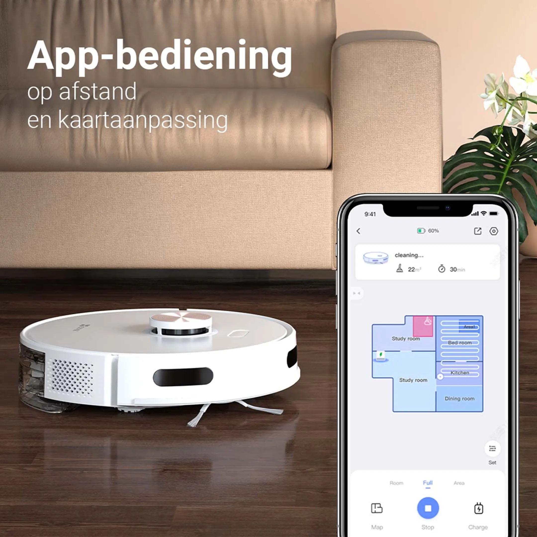 Ezviz 2 in 1 Robotstofzuiger RE5 Plus