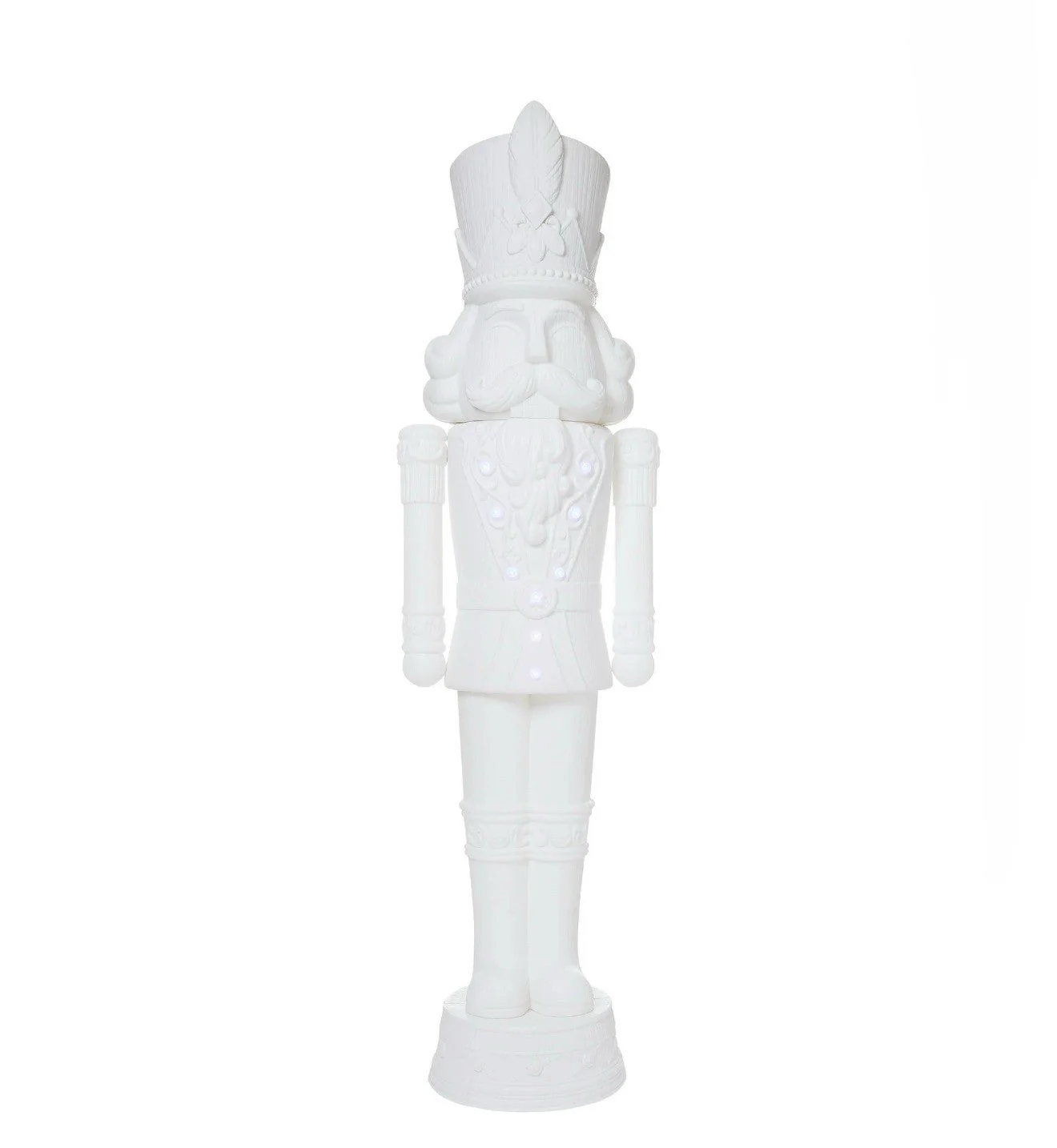Decorațiune de Crăciun cu Spărgătorul de Nuci, 190 cm, 1,83 m, 2025 Holiday Time, Lumini/Muzică
