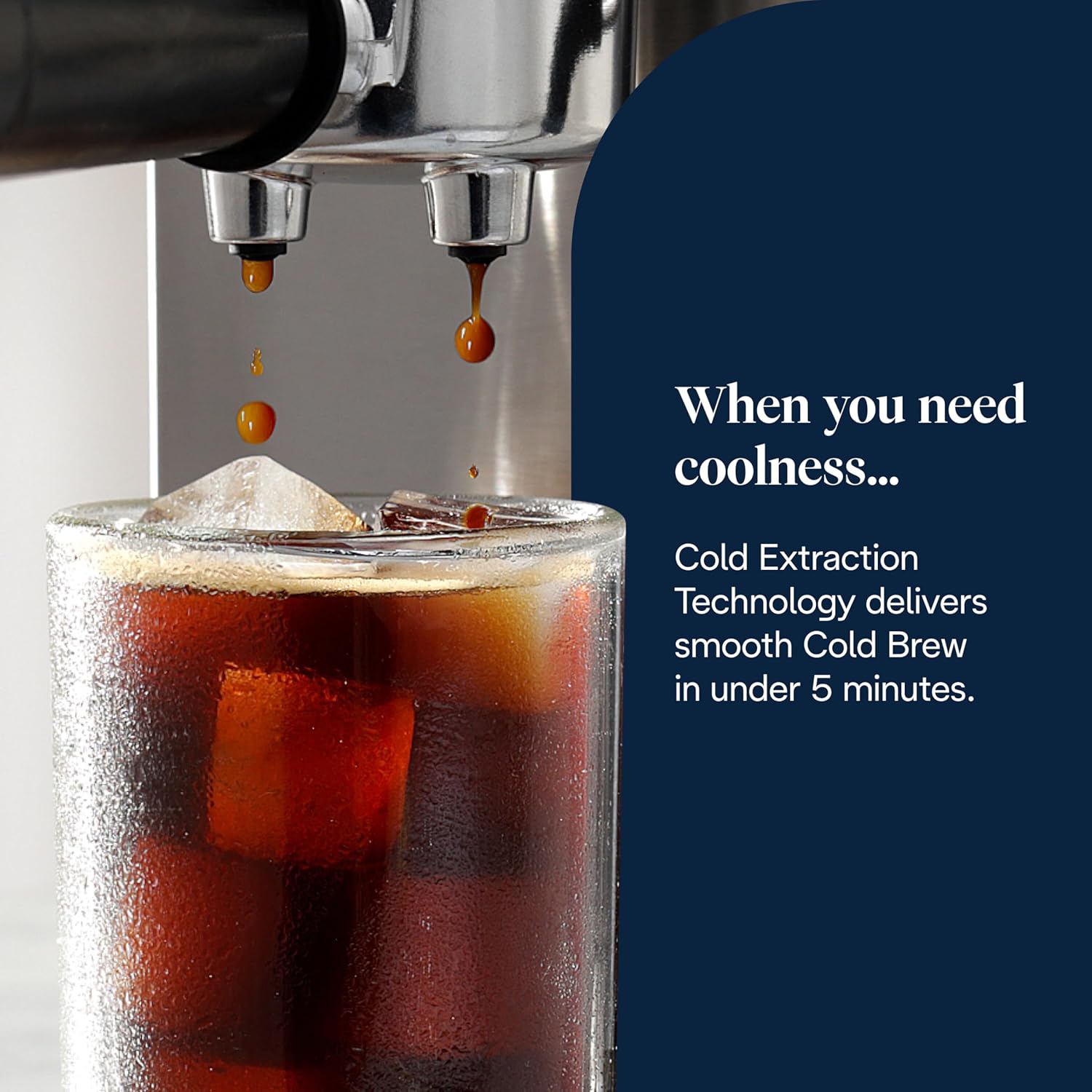 De'Longhi Dedica Duo - Perfetto Kompakte Siebträgermaschine Espressomaschine mit Soft-Touch-Icons, manuellem Milchaufschäumer für Espresso, Cappuccino und Cold Brew, 15cm breit, Metall (EC890.M)