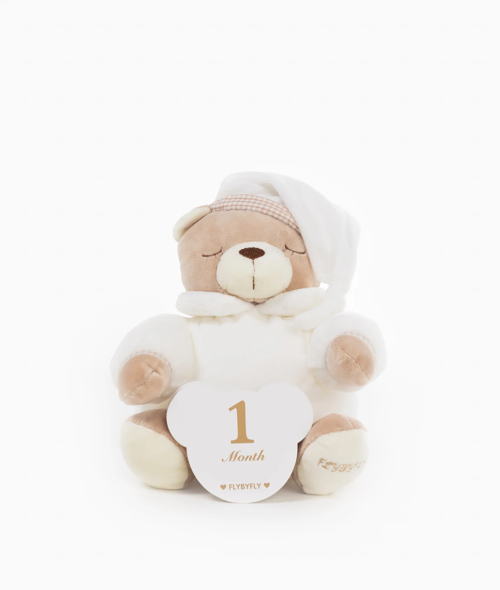 Baby Milestone Cards | White & Beige