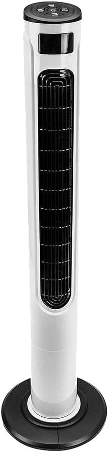V-TAC LED-Turmventilator 55 W mit Display kompatibel mit Amazon Alexa und Google Home