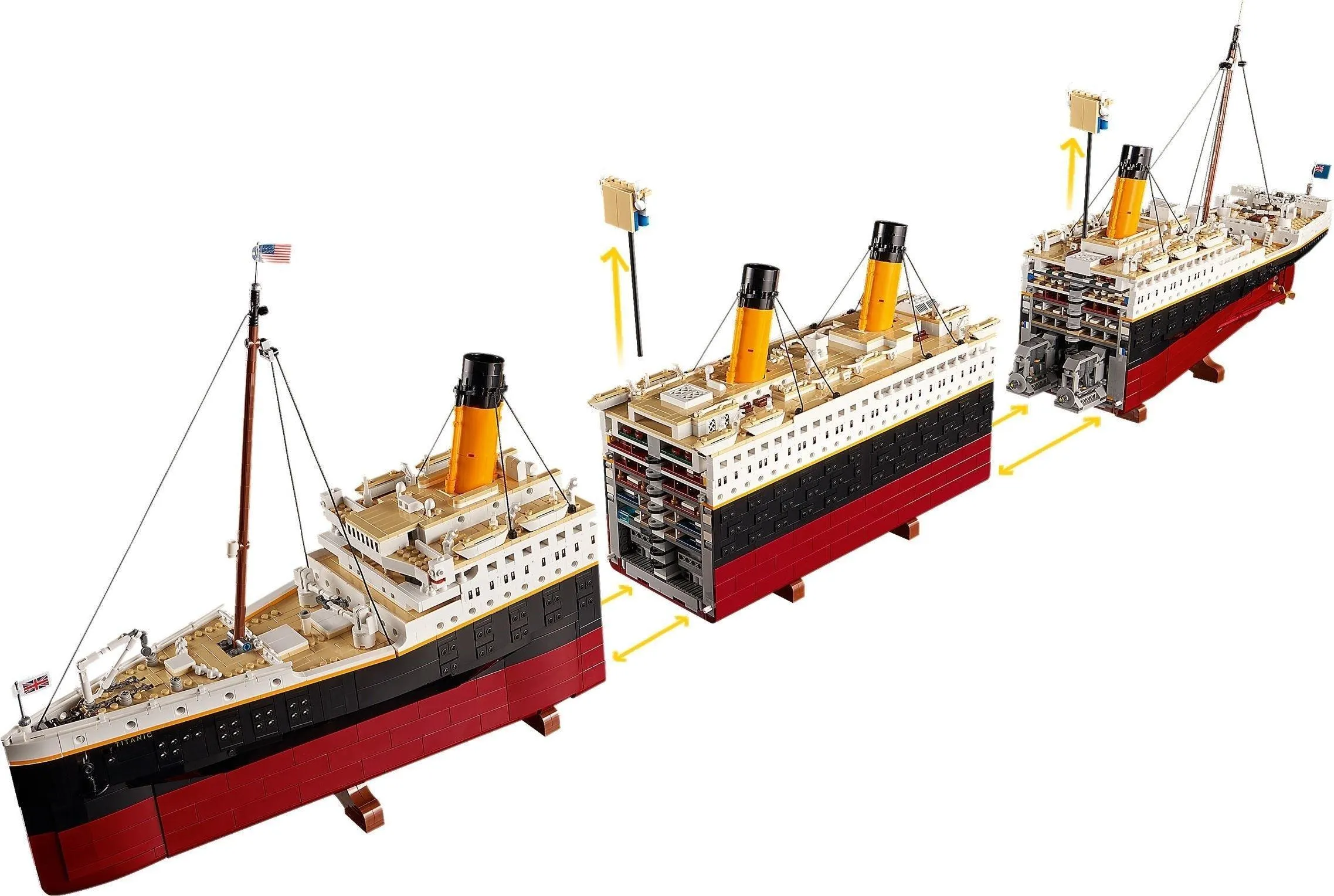 LEGO Creator Expert Il Titanic 10294 - Modello da Collezione Dettagliato