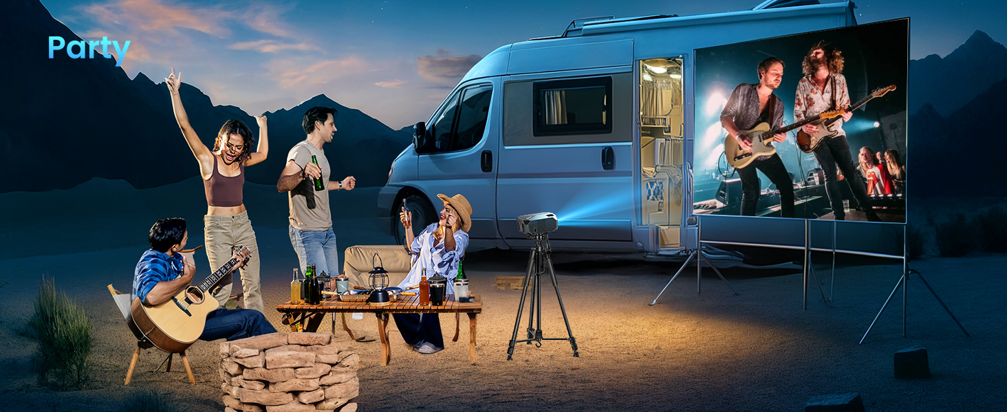 projector for outside