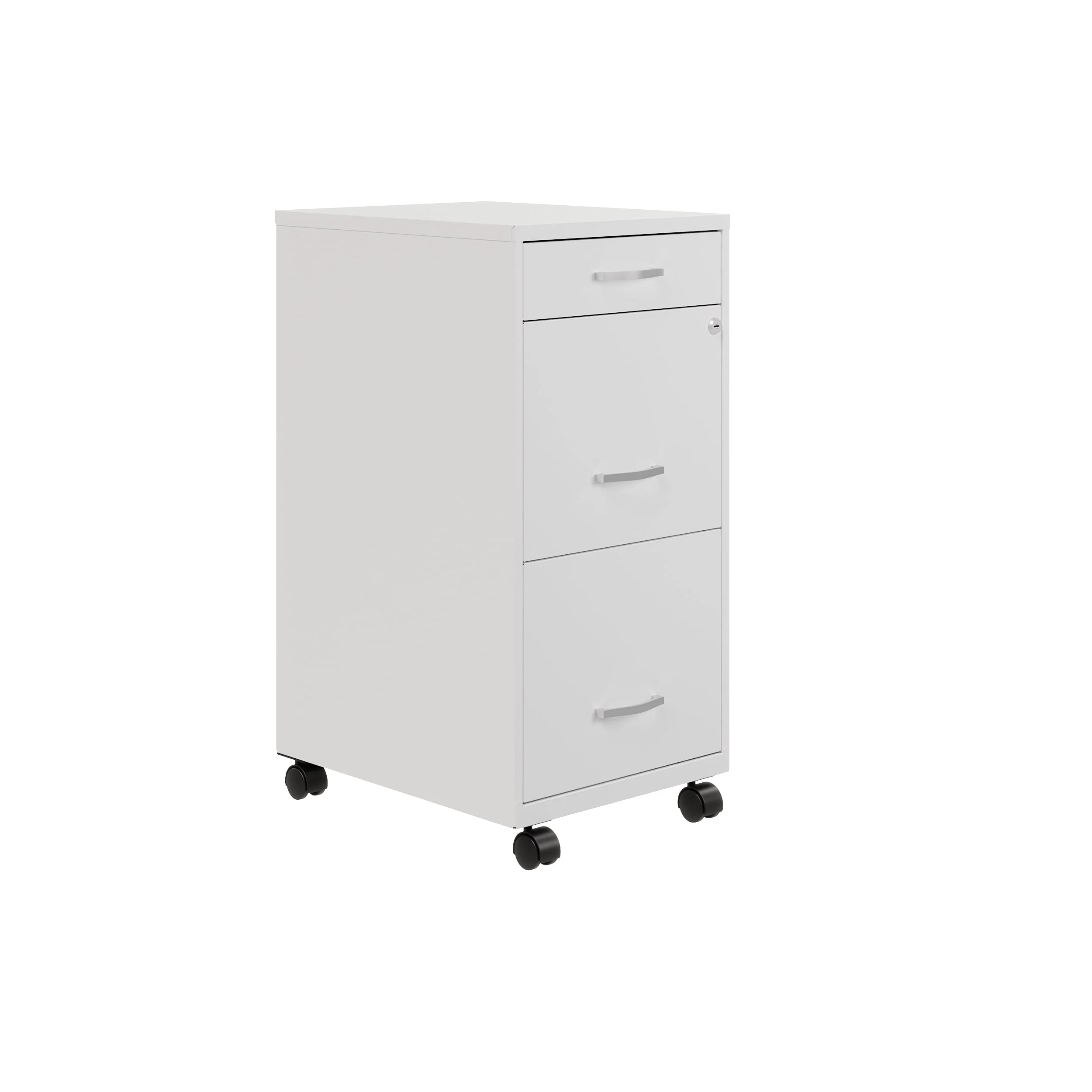 Space Solutions 18 Deep 3 Drawer Metal File Cabinet