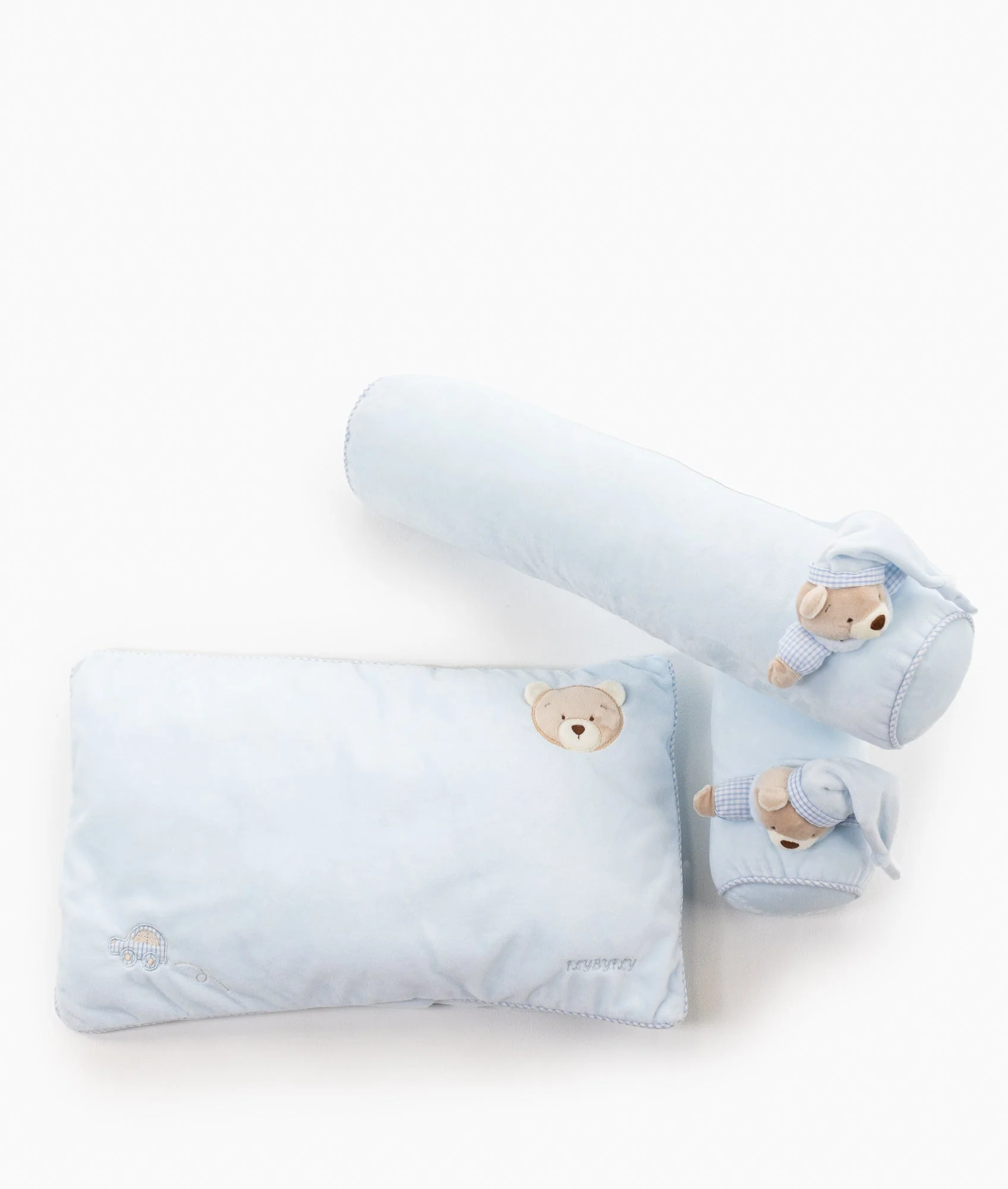 Pillow & Bolster Set | Blue