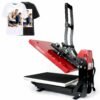 16′′x20′′ Slide Out Auto Open Heat Press Machine Clamshell Slide Out Base T-Shirt