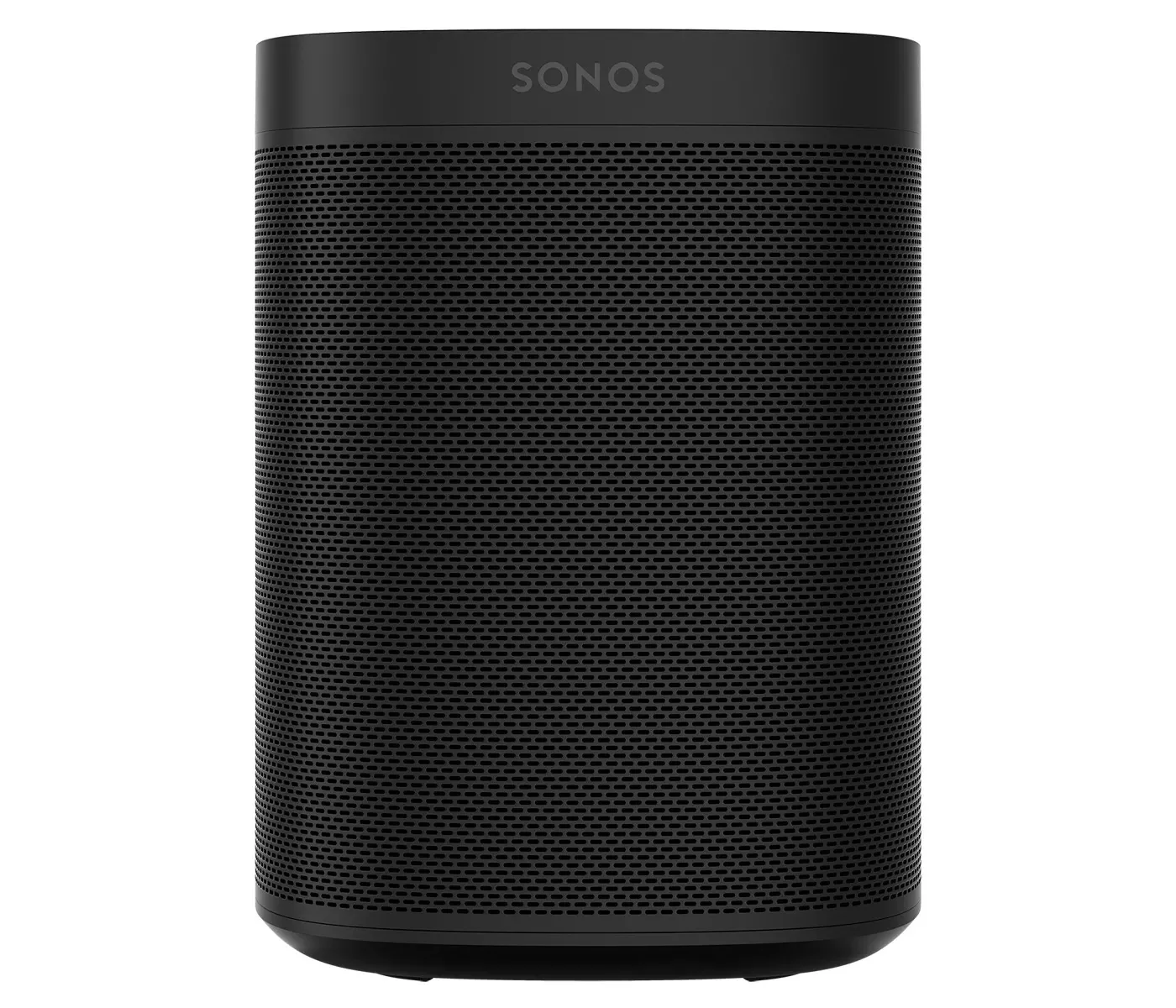 Sonos One Gen 2 hangvezérlésű vezeték nélküli okoshangszóró Alexa és Google Assistant támogatással, fekete/fehér