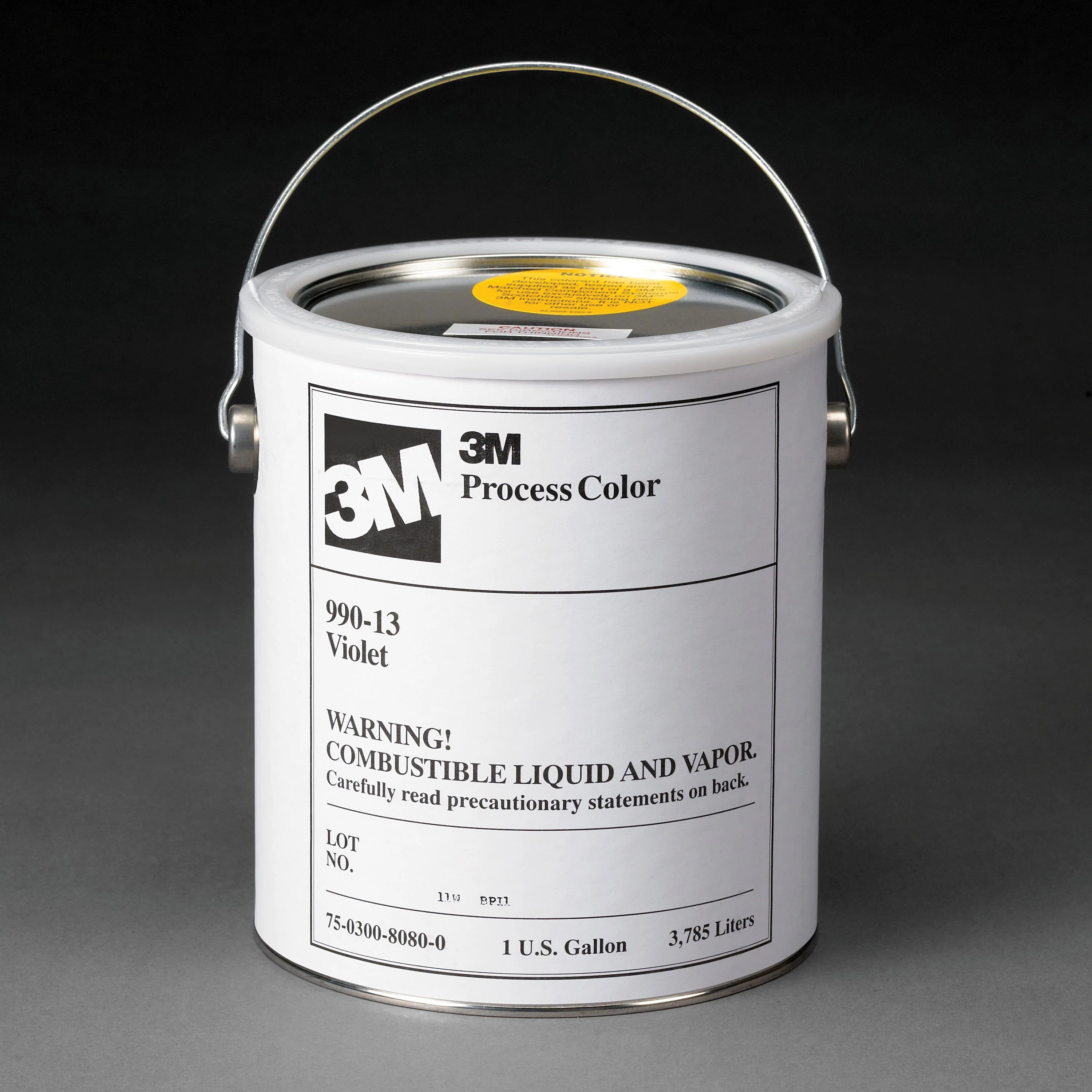 3M 990-13-1GAL  ~  Transparent Process Colour 990-13 violet 1 gallon (3.8 L)