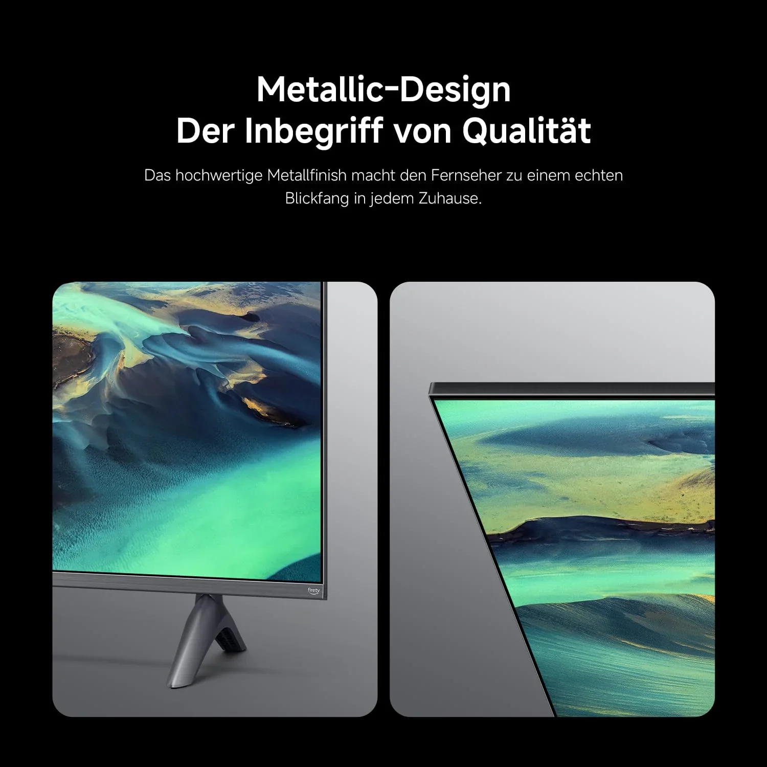 Xiaomi TV F Pro 32, 32 pollici (81 cm), QLED, Smart TV, Fire OS7, Triple Tuner DVB-C/S/S2/T/T2, Dolby Audio™, DTS Virtual:X, DTS-HD, Controllo vocale con Alexa, Compatibile con Apple AirPlay