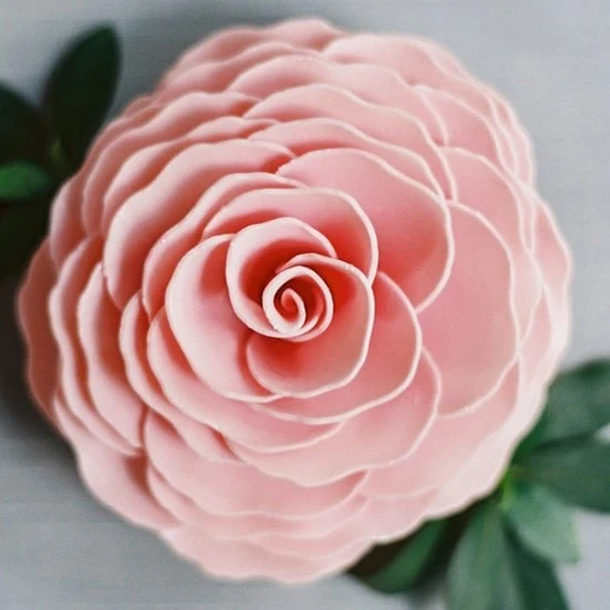 Vintage Rose Bathing Soap Flower