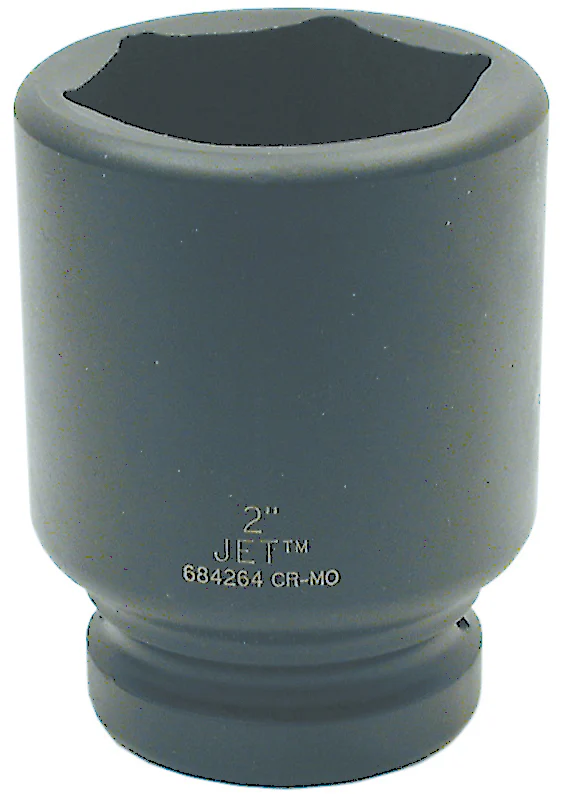 Jet 684236  ~  1 Inch Dr X 1-1/8 Inch Deep Impact Socket 6 Point