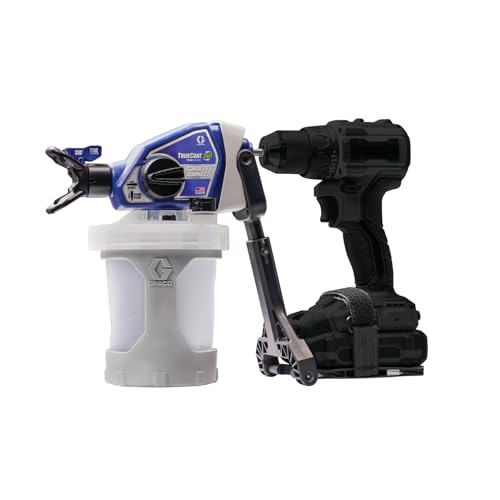 Magnum by Graco 26D361 TrueCoat 360 Cordless Connect, Spruzzatore di vernice portatile cordless airless, spruzzatore per trapano, uso domestico, piccoli progetti decorativi (pressione mass. 138 bar) : Amazon.it: Fai da te