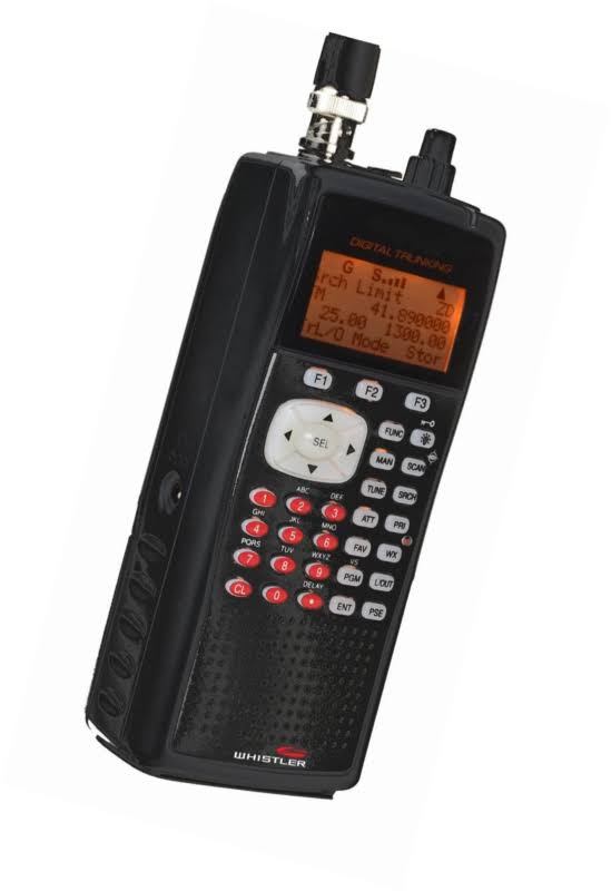 Whistler WS1040 Handheld Digital Scanner Radio Black