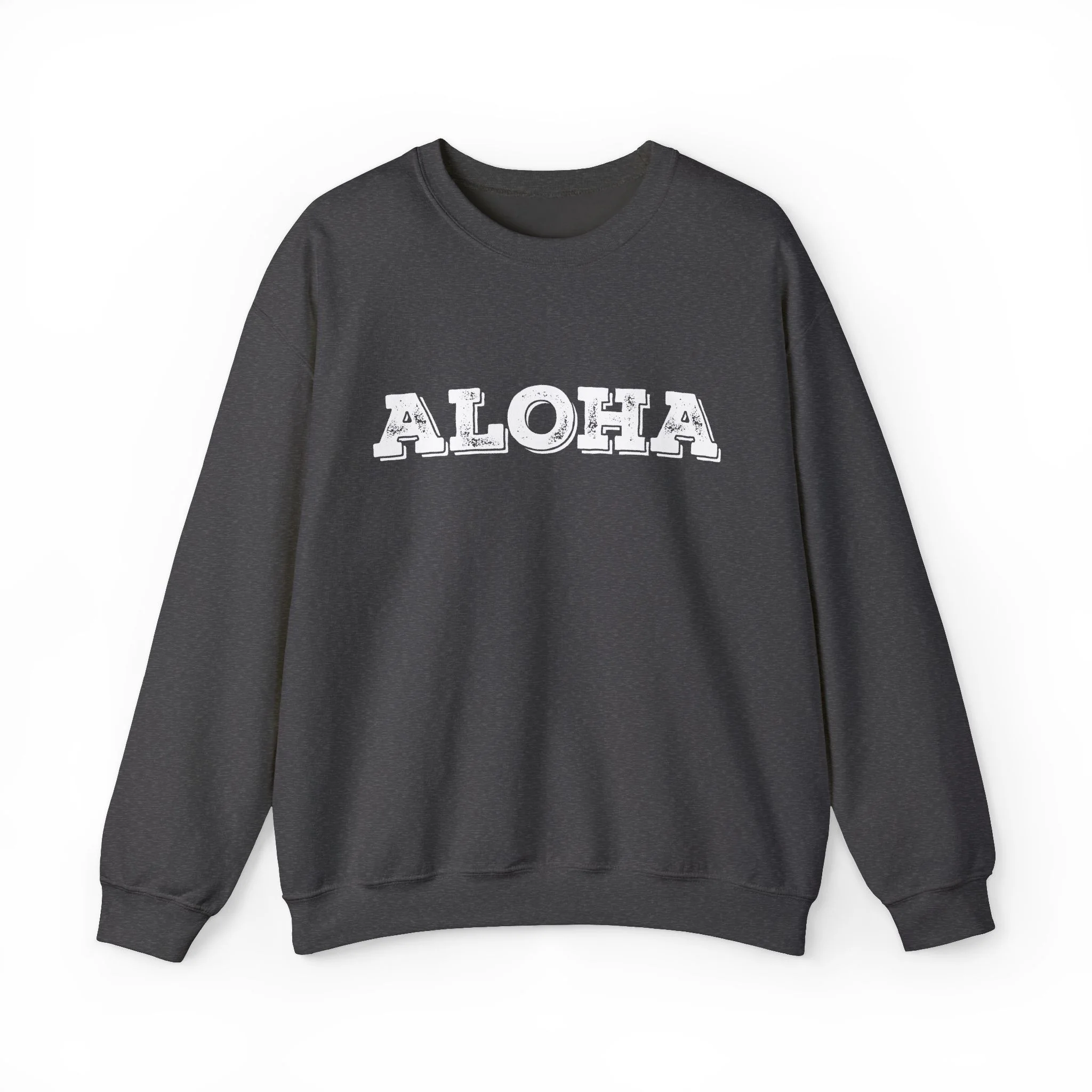 Crewneck Sweatshirt - Classic White Heavy Blend Crewneck