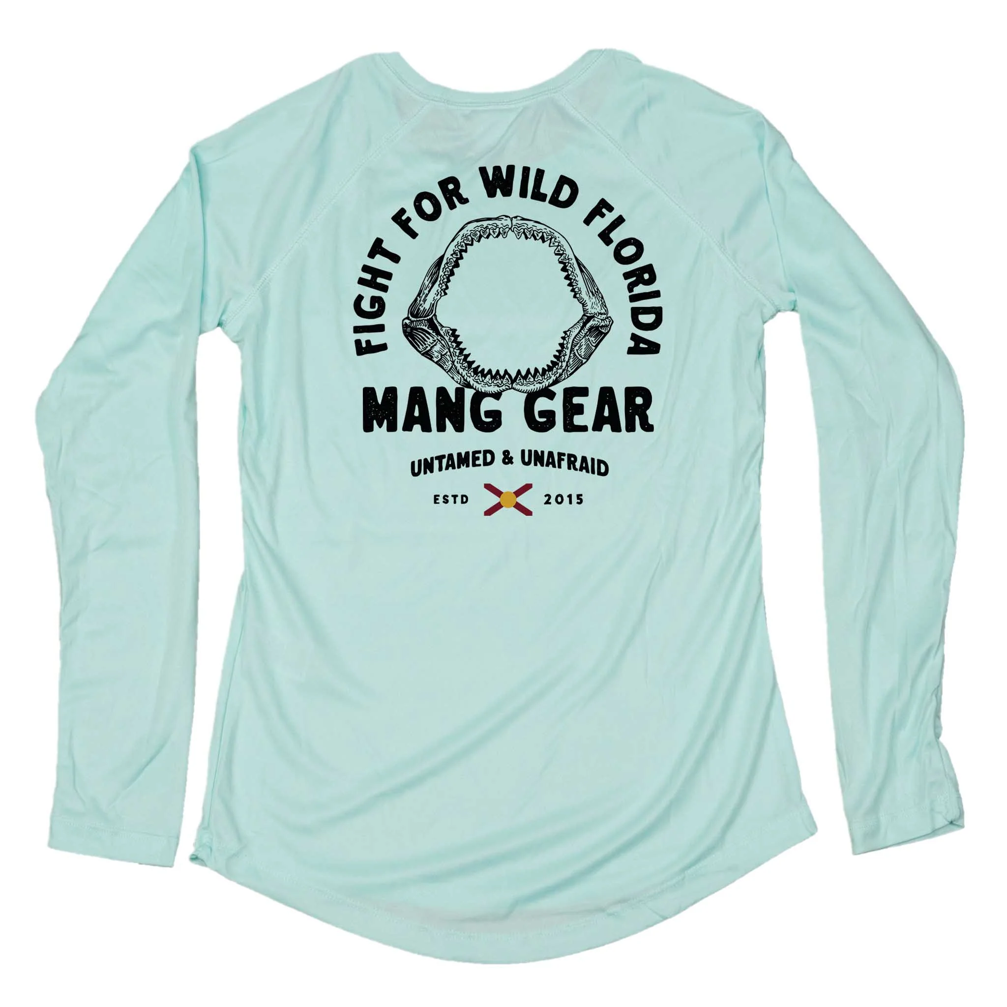 Fight For Wild Florida Shark Jaws - Women's - LS