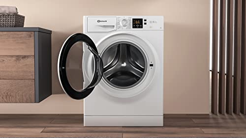 2025 Bauknecht BPW 814 A Lavatrice a carica frontale / 8 kg / rimozione potente delle macchie / Clean Plus / Programma rapido 45' / Anti-Allergia Plus / Automatica del carico / Opzione Extra Touch, Bianco